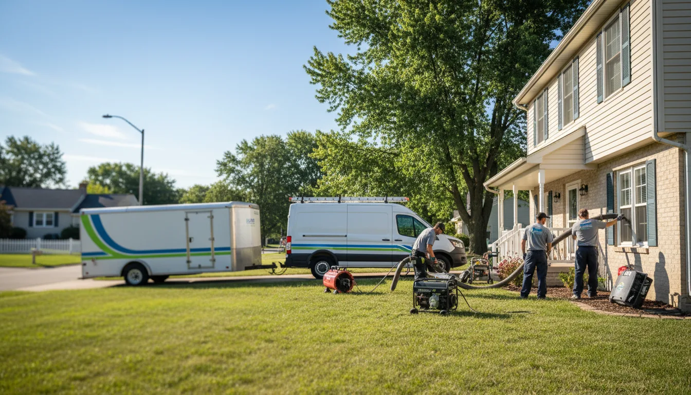 Flooded Basement Restoration And Cleanup With Repair in Kirkville, IA near me